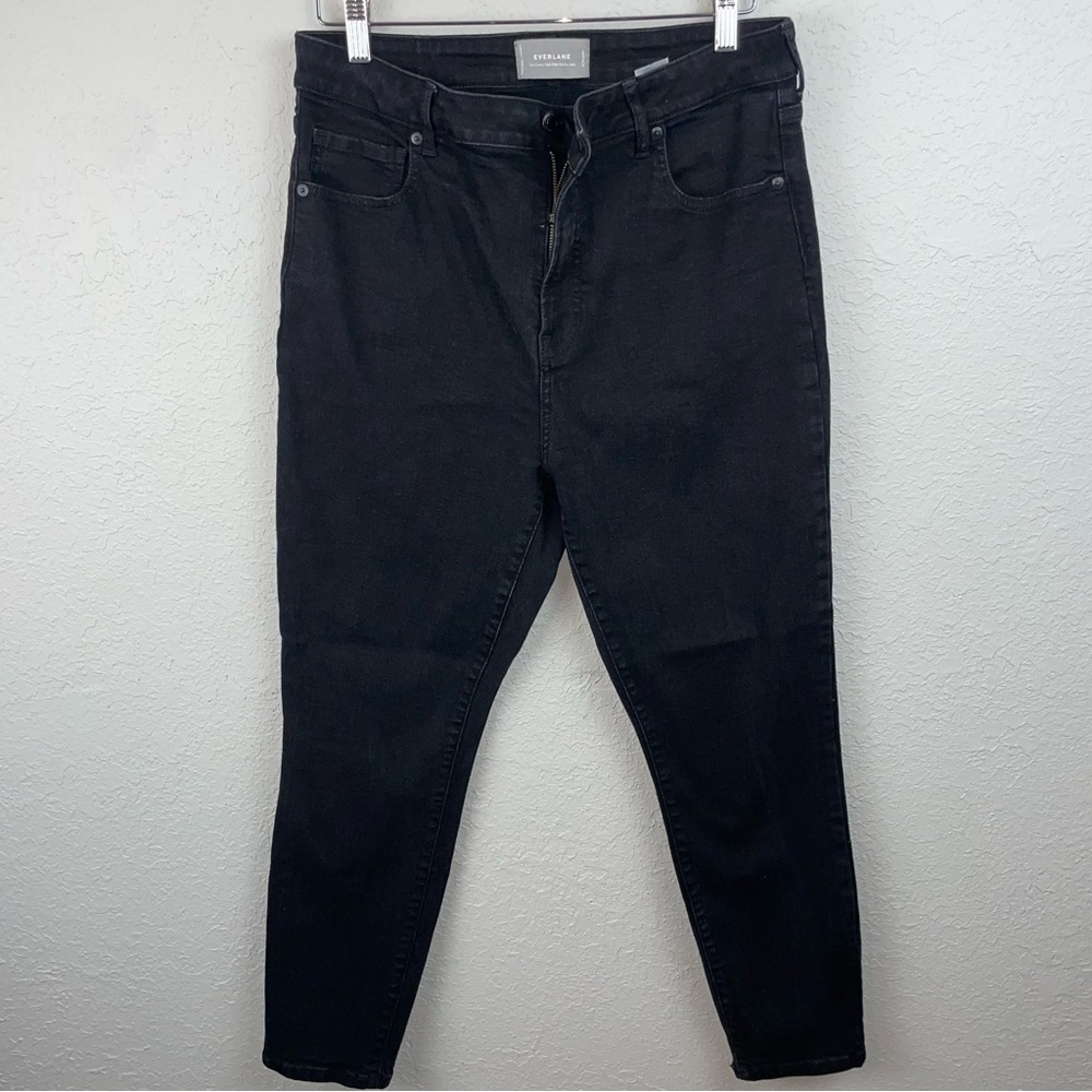 Everlane The Curvy High-Rise Skinny Jean Crop Size 33 - Picture 1 of 10